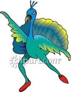 A Dancing Peacock - Royalty | Clipart Panda - Free Clipart Images