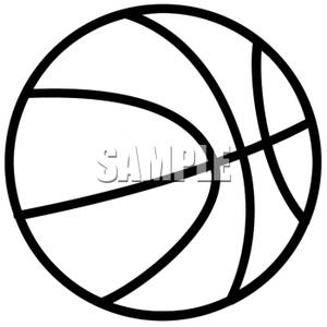 Basketball Clipart Black And White