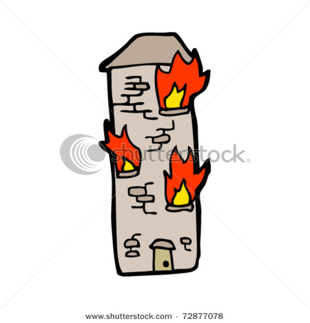 burning building cartoon | Clipart Panda - Free Clipart Images