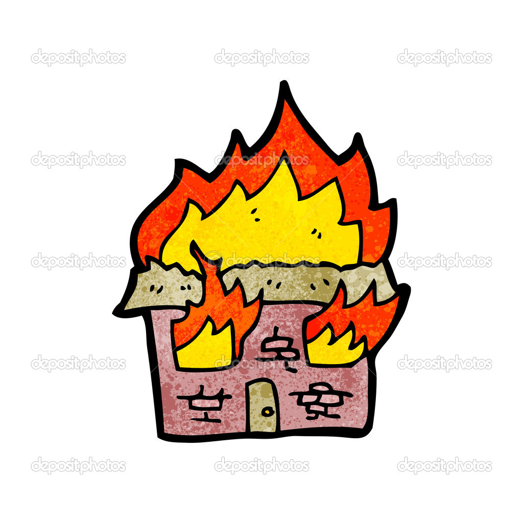 Burning Building Cartoon | Clipart Panda - Free Clipart Images