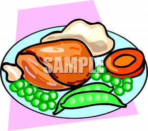 Cartoon of a Plate of Food | Clipart Panda - Free Clipart Images