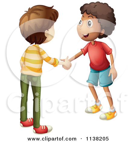Cartoon Of Two Friendly Boys | Clipart Panda - Free Clipart Images
