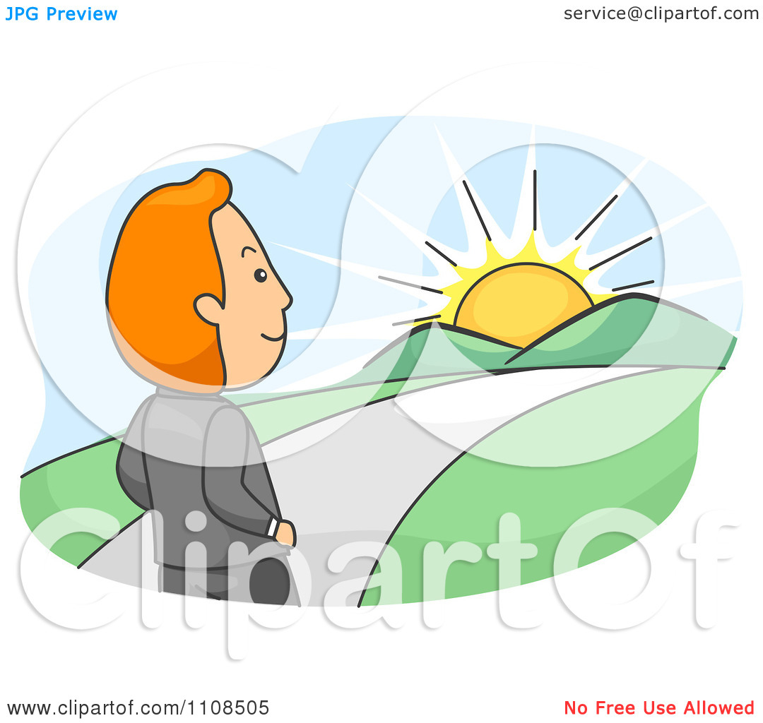 businessman walking clipart image