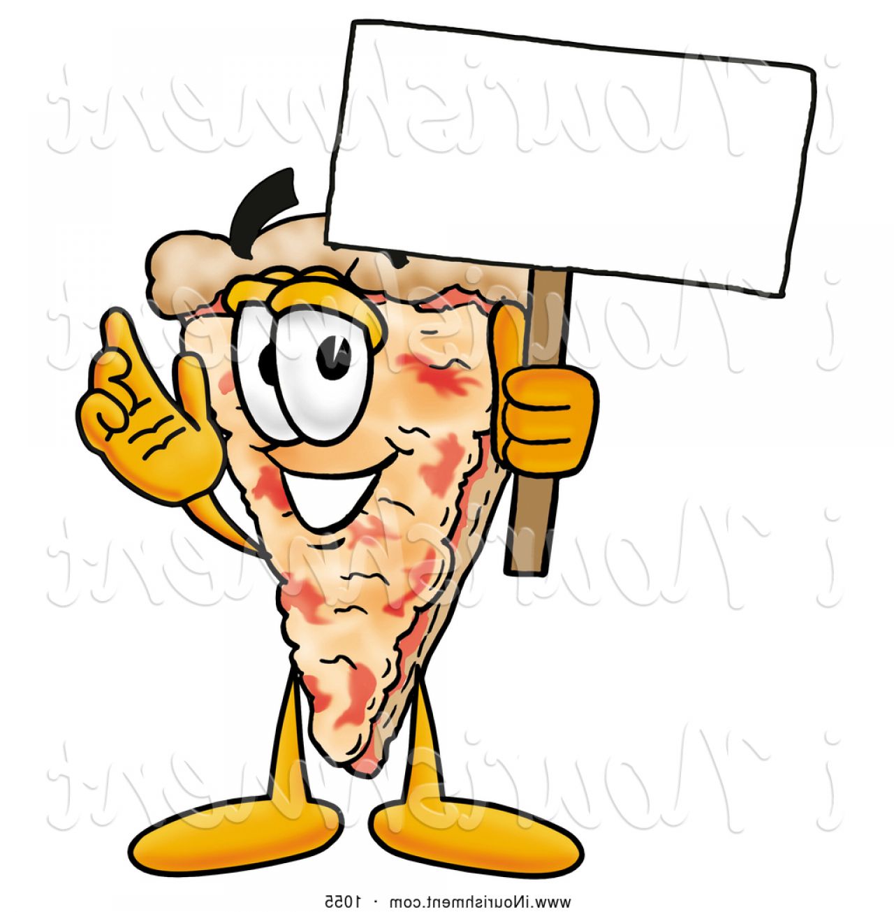 Clipart of Pizza Cartoon | Clipart Panda - Free Clipart Images