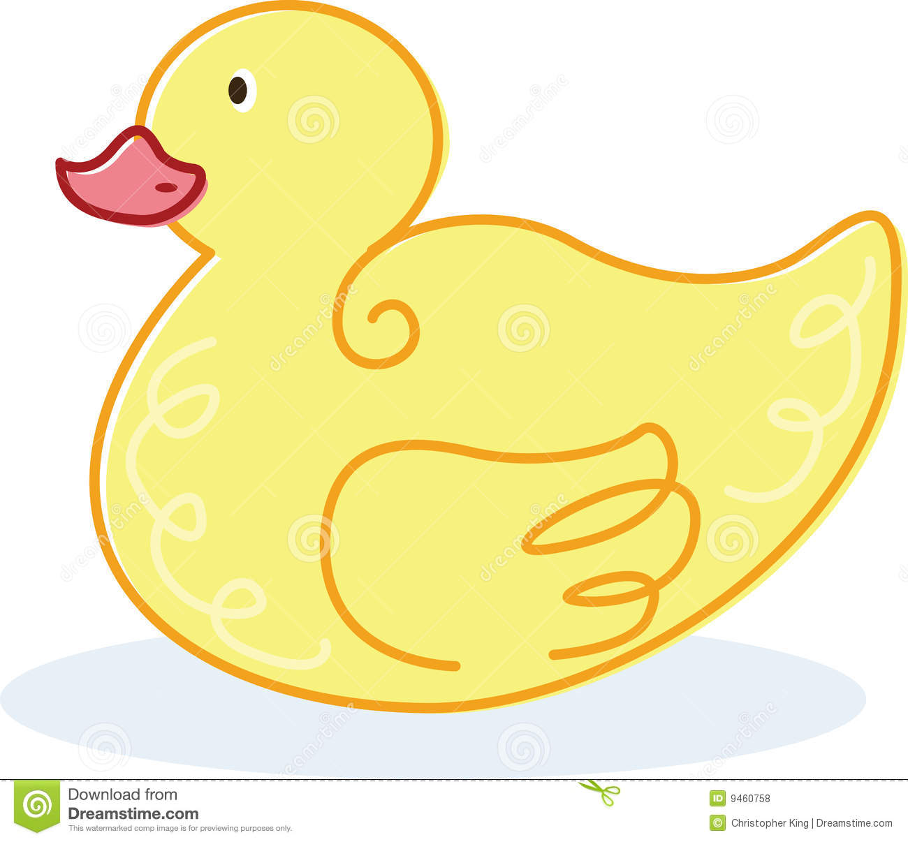 ducks eating clip art