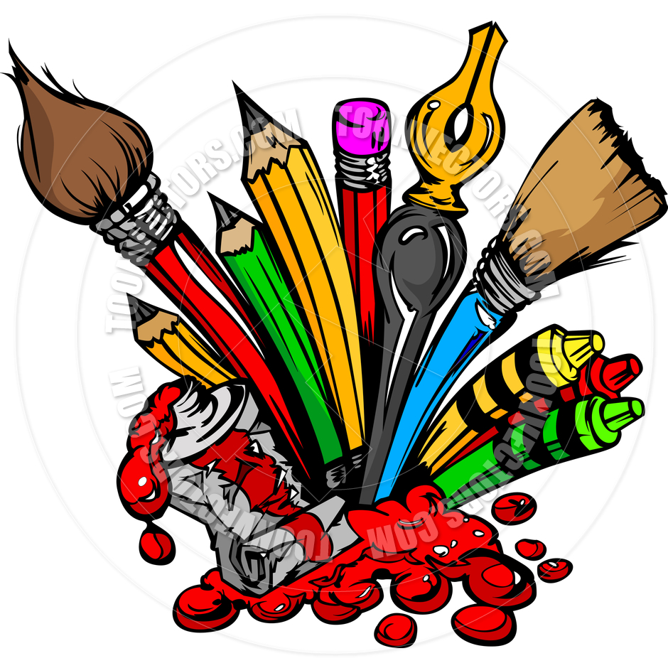 Image of Art Supplies | Clipart Panda - Free Clipart Images