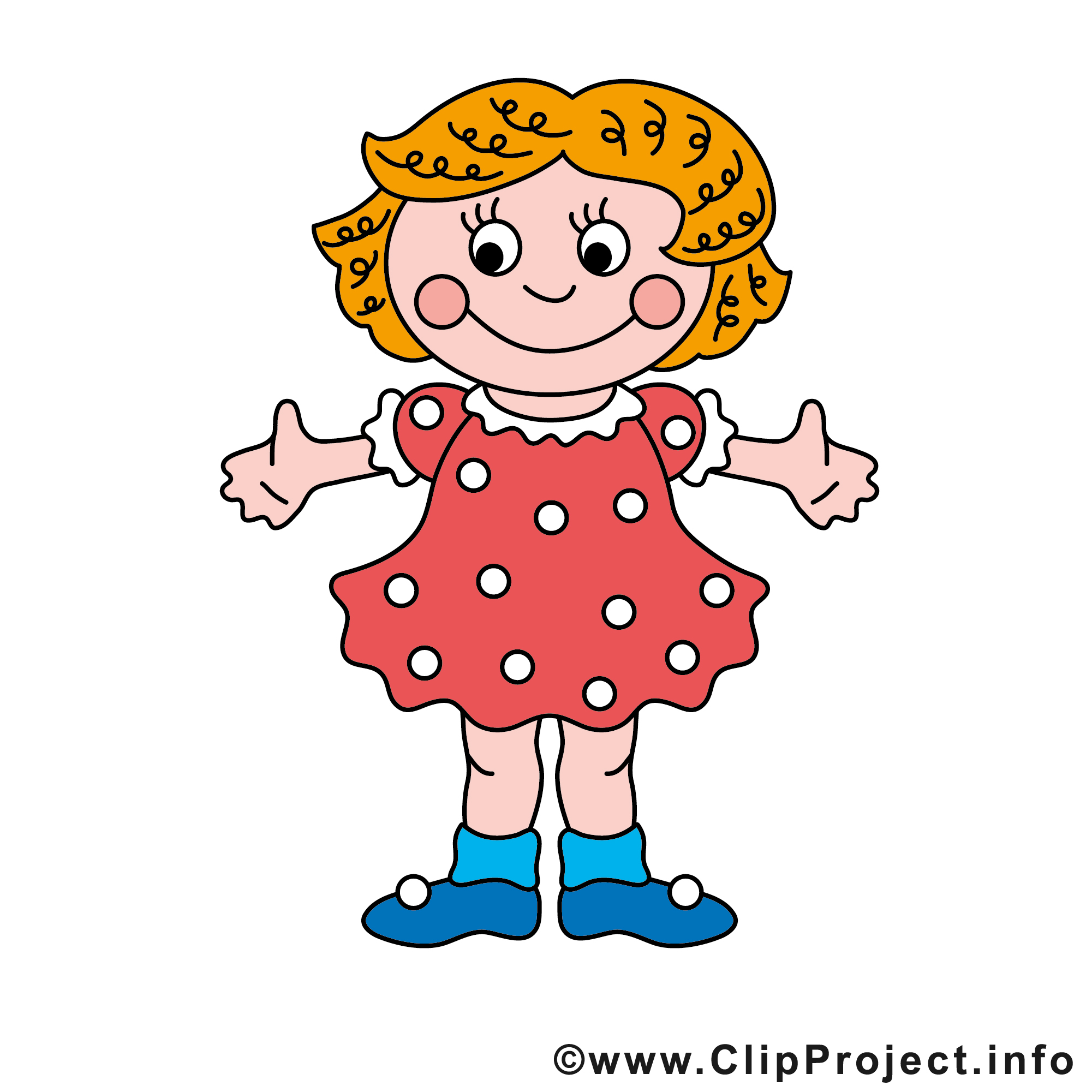 fille clipart gratuit