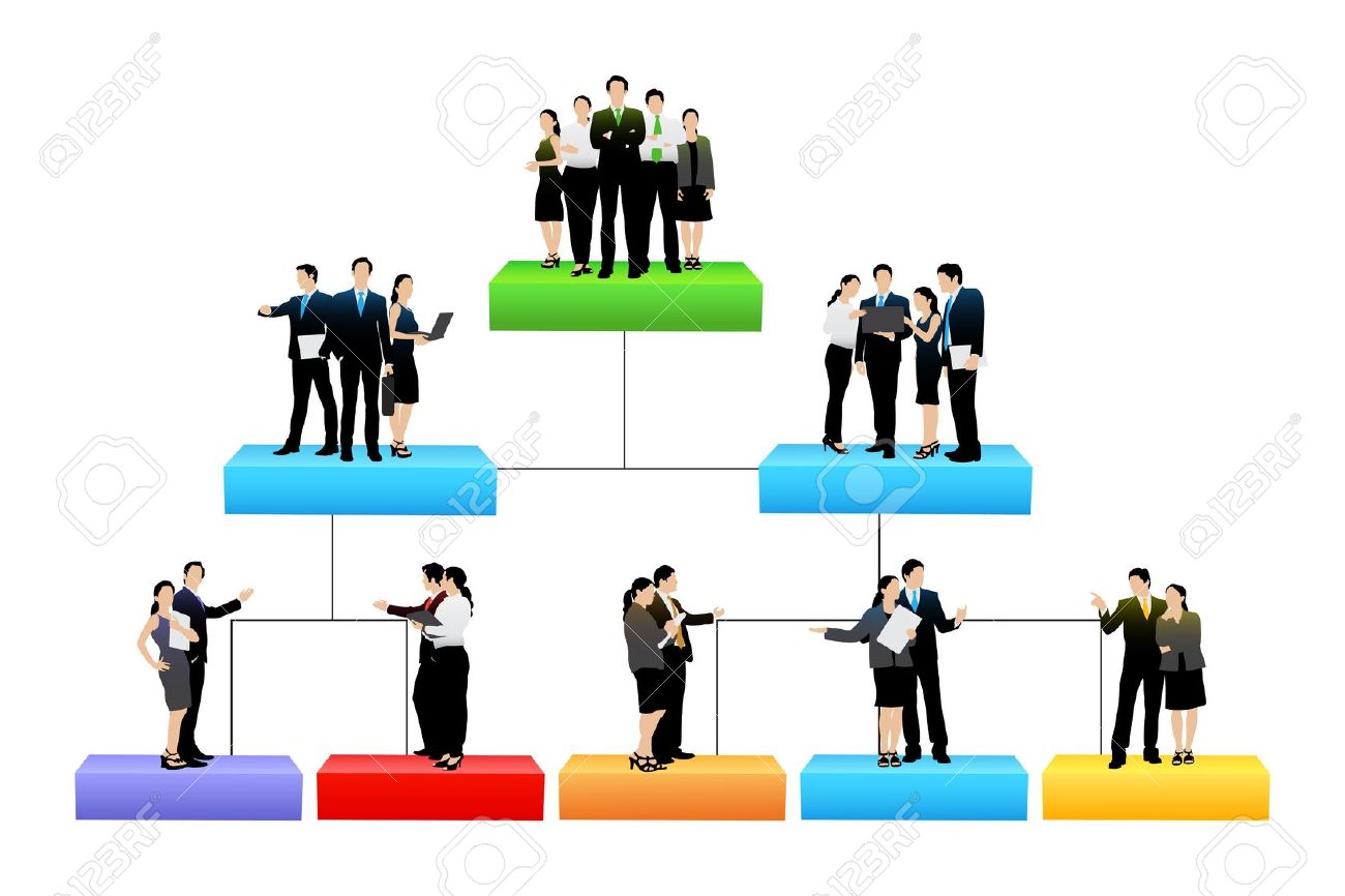 org structure clipart school