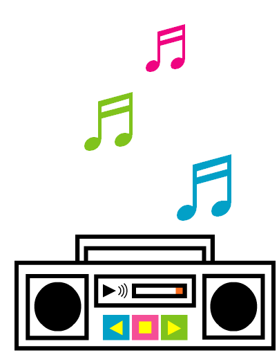 radio music notes recorder | Clipart Panda - Free Clipart Images