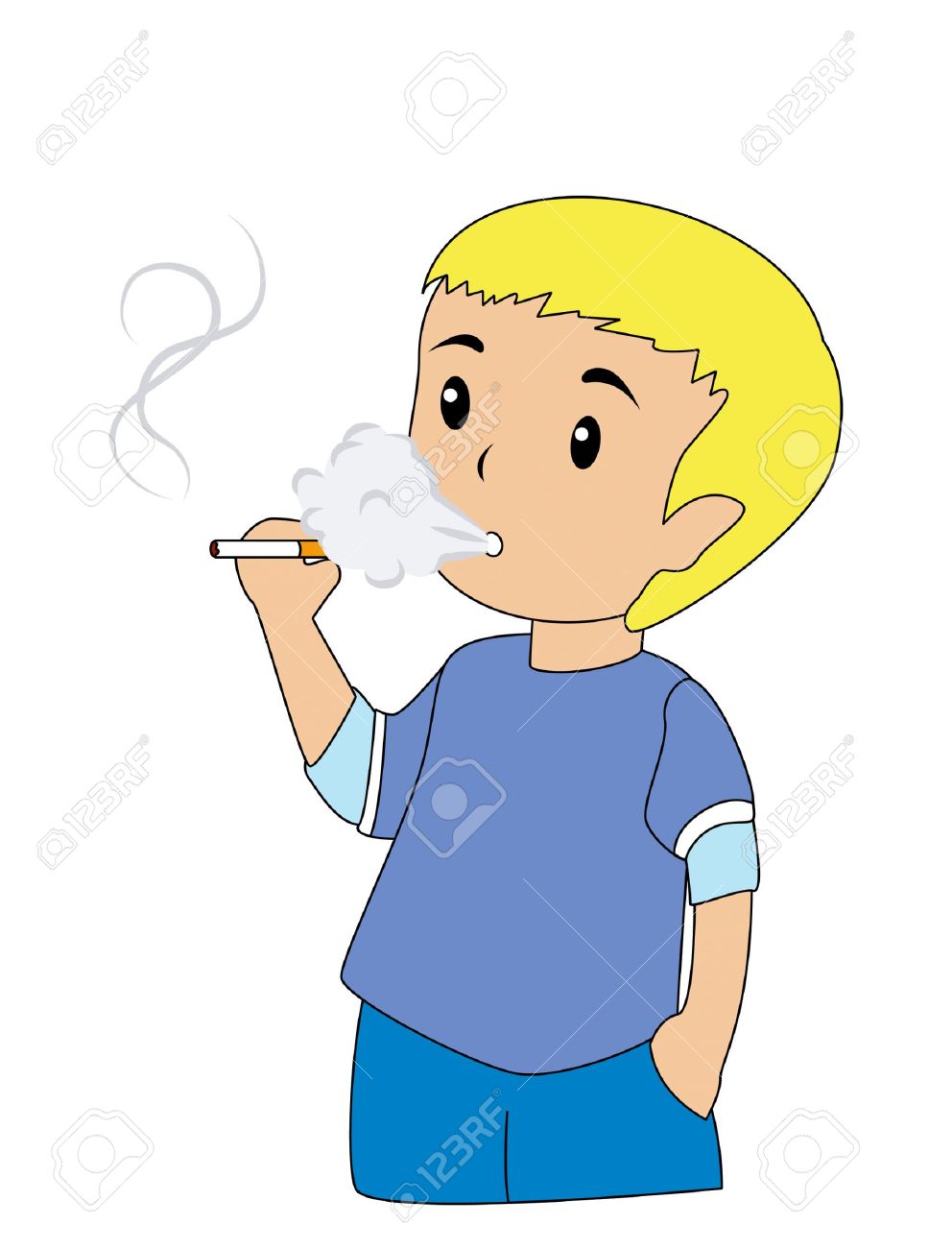 smoking cartoon: Child Smoking | Clipart Panda - Free Clipart Images