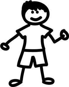 View Design: stick figure boy  Clipart Panda - Free Clipart Images