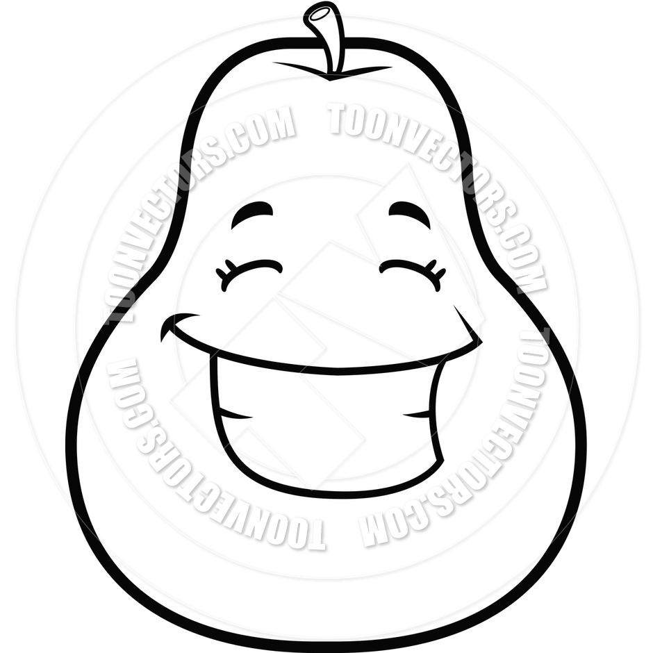 fruit salad clip art black and white