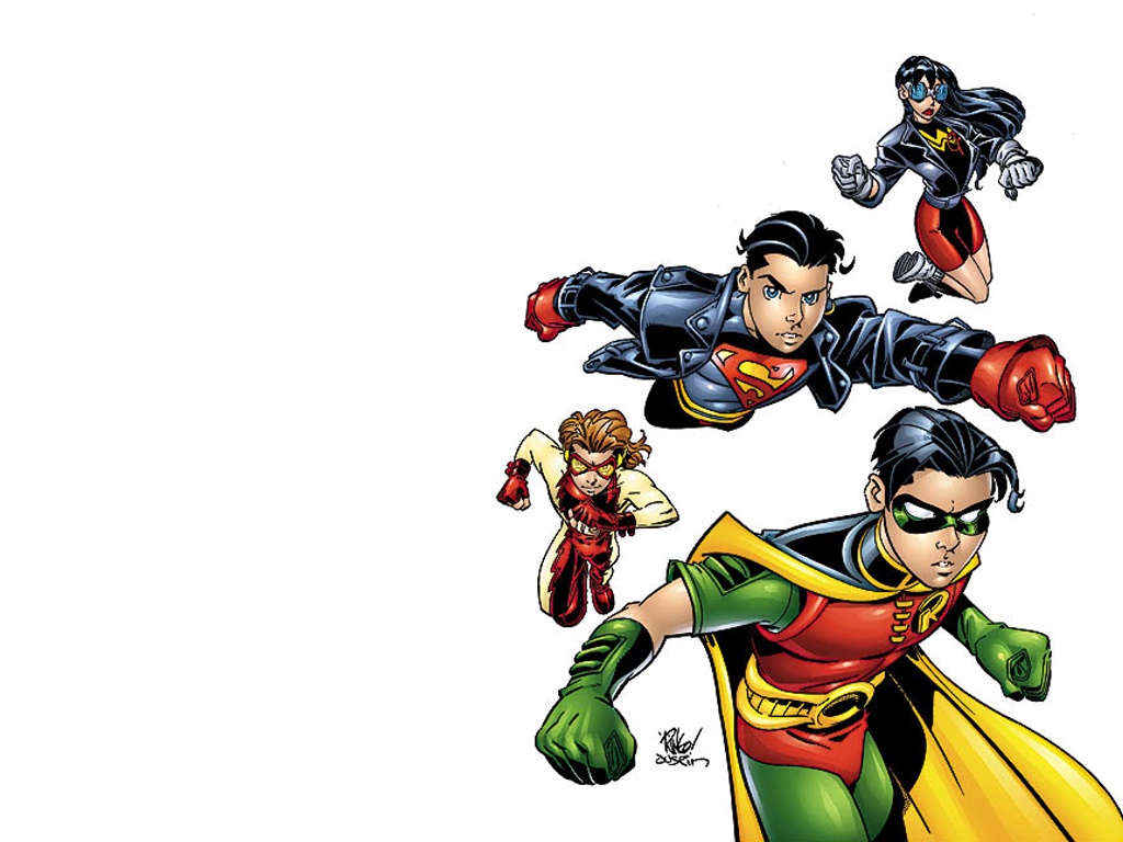 young justice robin wallpaper